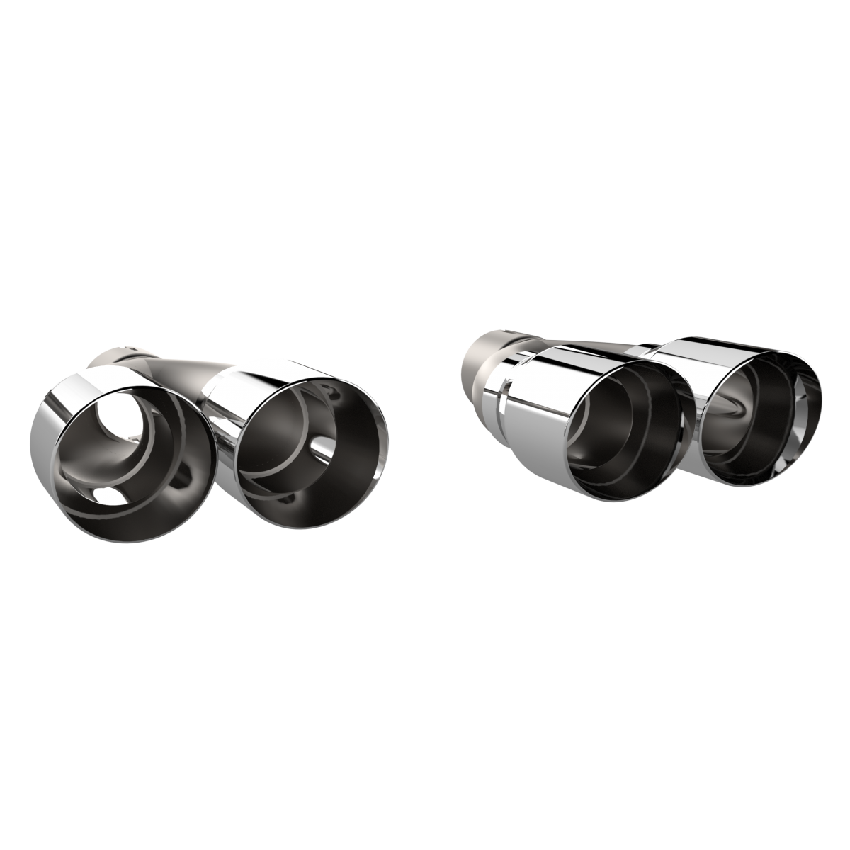 QTP® (15-23) Challenger R/T 304SS 3.5" OD Valvetronic Quad Tip Adapter
