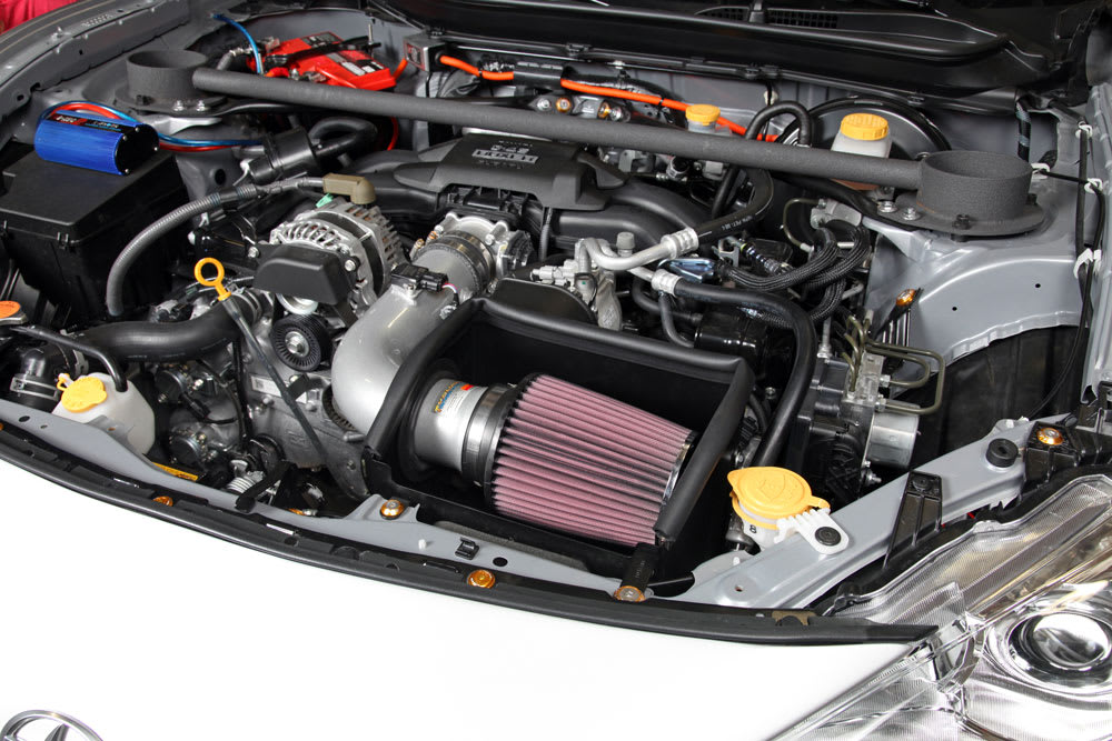 K&N® 69-8619TS - 69 Series Typhoon® Aluminum Silver Cold Air Intake System
