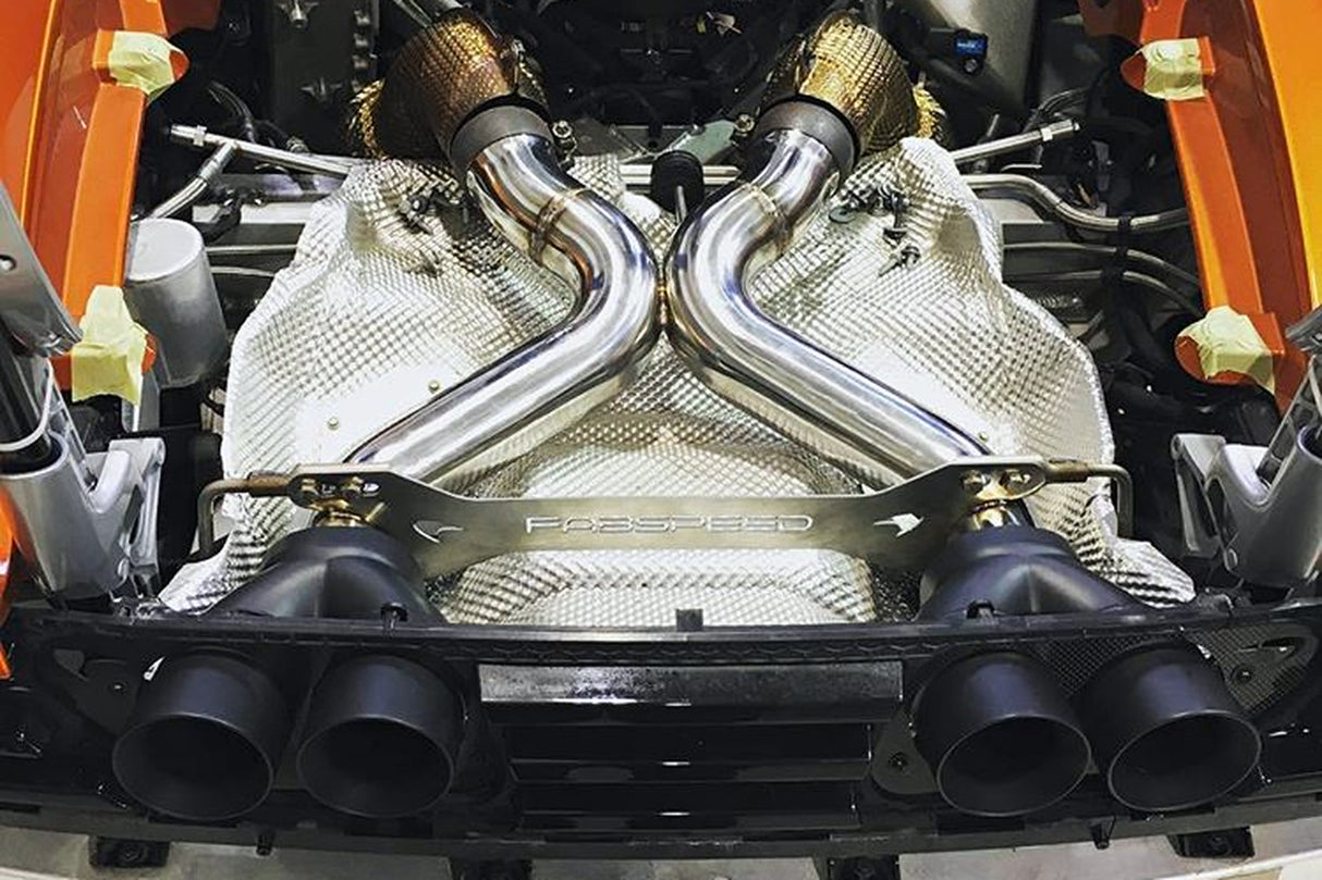 FabSpeed® (11-14) McLaren MP4-12C Supersport X-Pipe Exhaust System