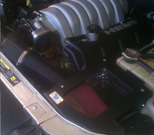 Cold Air Inductions® (05-10) Mopar V8 Cold Air Intake System W/ Heat Shield