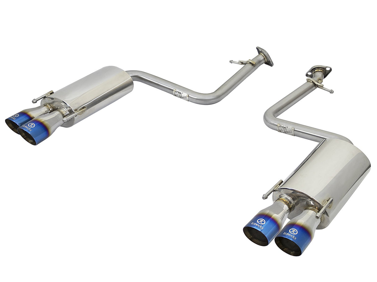 Takeda® (15-23) Lexus RC200t/RC300/RC350 2" 304SS Axle-Back Exhaust