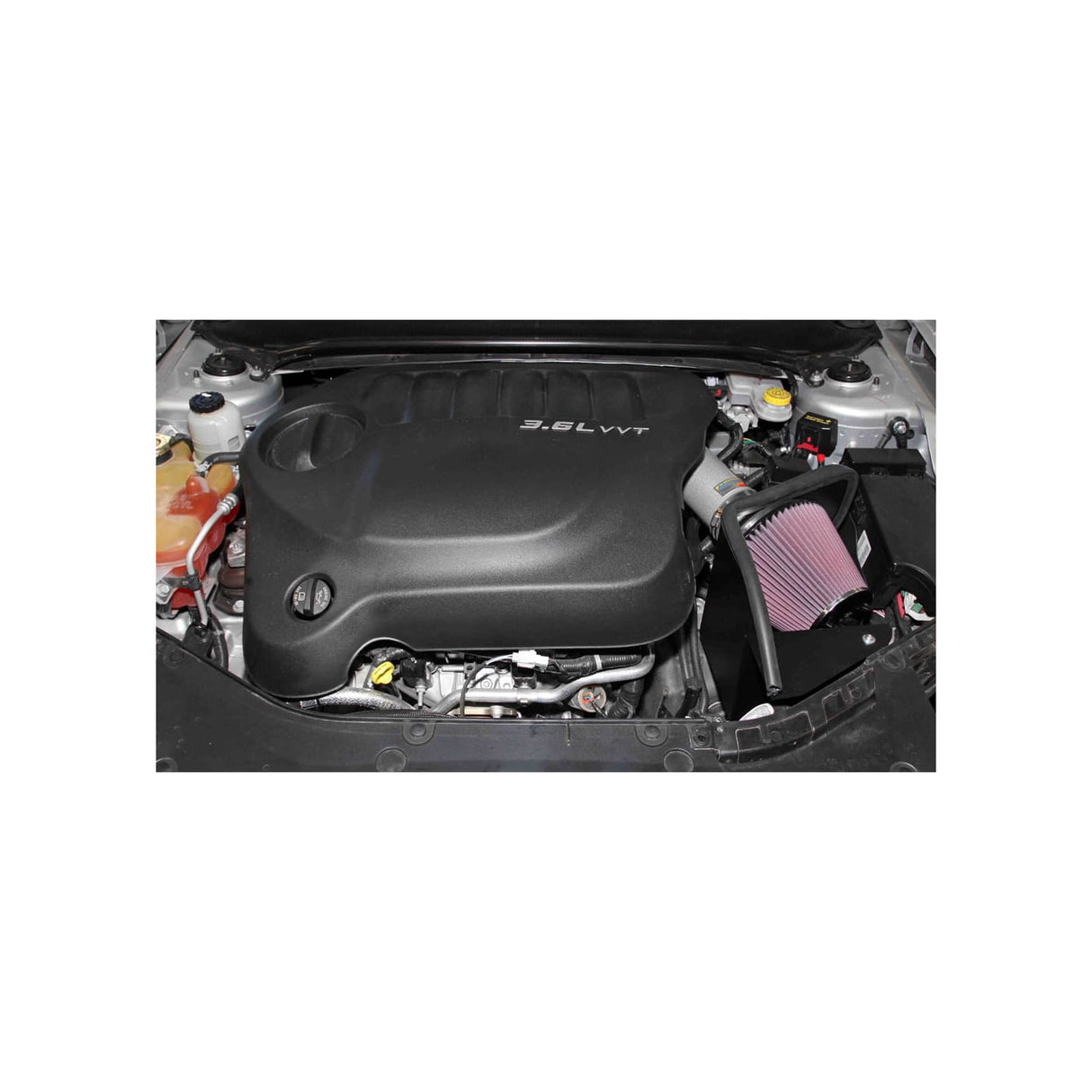K & N ® (11-14) Avenger 69 Series Typhoon® Aluminum Silver Air Intake System