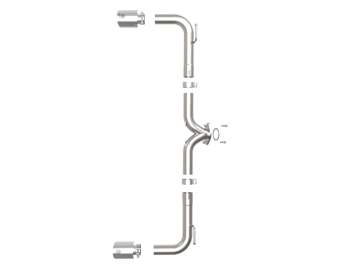 Takeda® (14-18) Mazda 3 Hatchback/Sedan 2.5" 304SS Axle-Back System