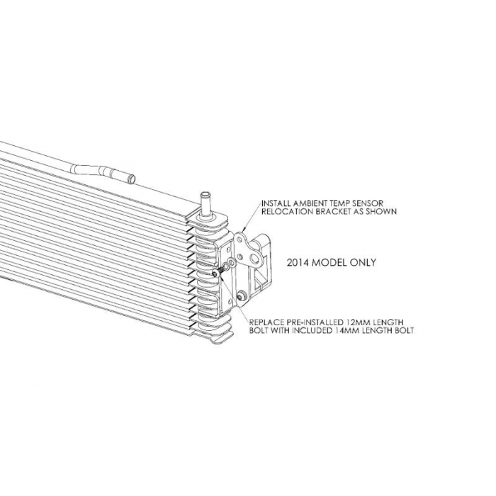 Mishimoto® (14-18) Silverado/Sierra 14-Row Transmission Cooler