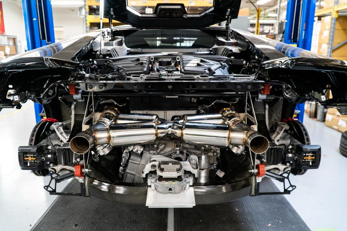 FabSpeed® (17-19) Lamborghini Huracán Performante Valvetronic Dual Tone Supersport X-Pipe Exhaust System
