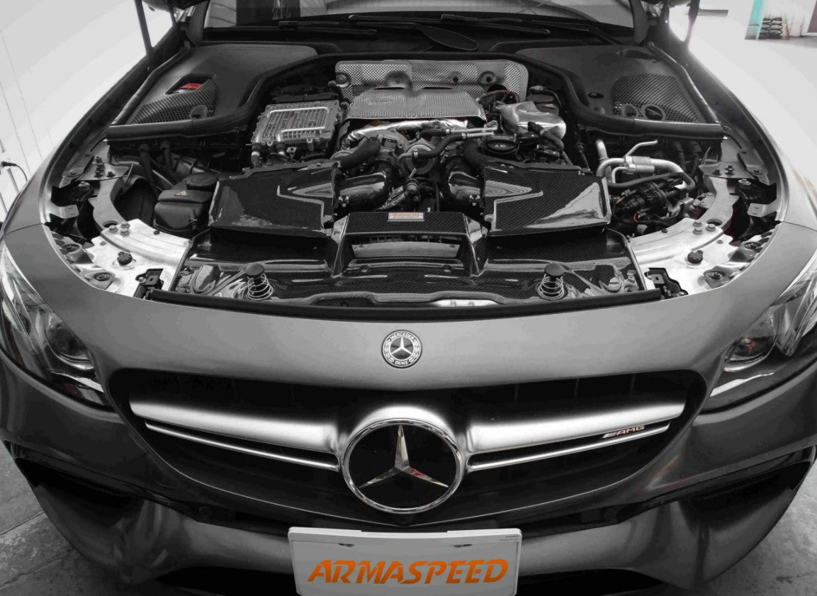 ArmaSpeed® (17-21) AMG E63/E63 S Carbon Fiber Air Intake System