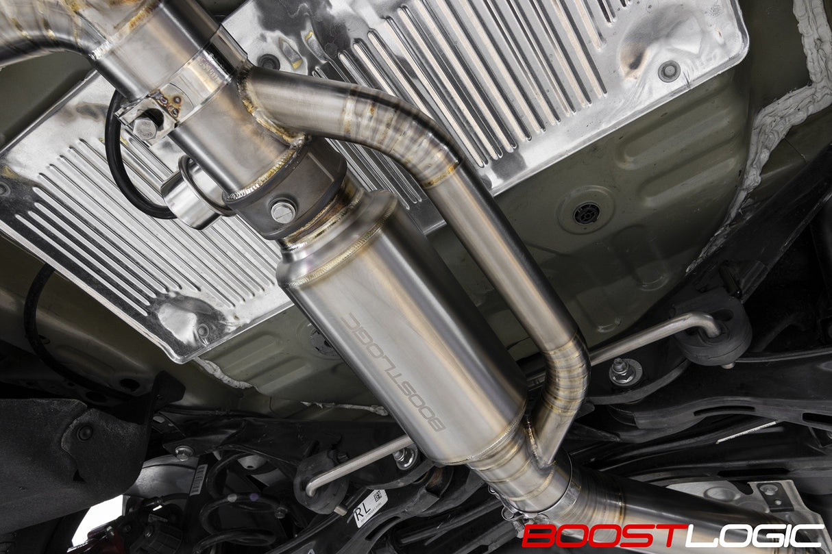 Boost Logic® (17-21) Civic Type-R Titanium Cat-Back Exhaust System