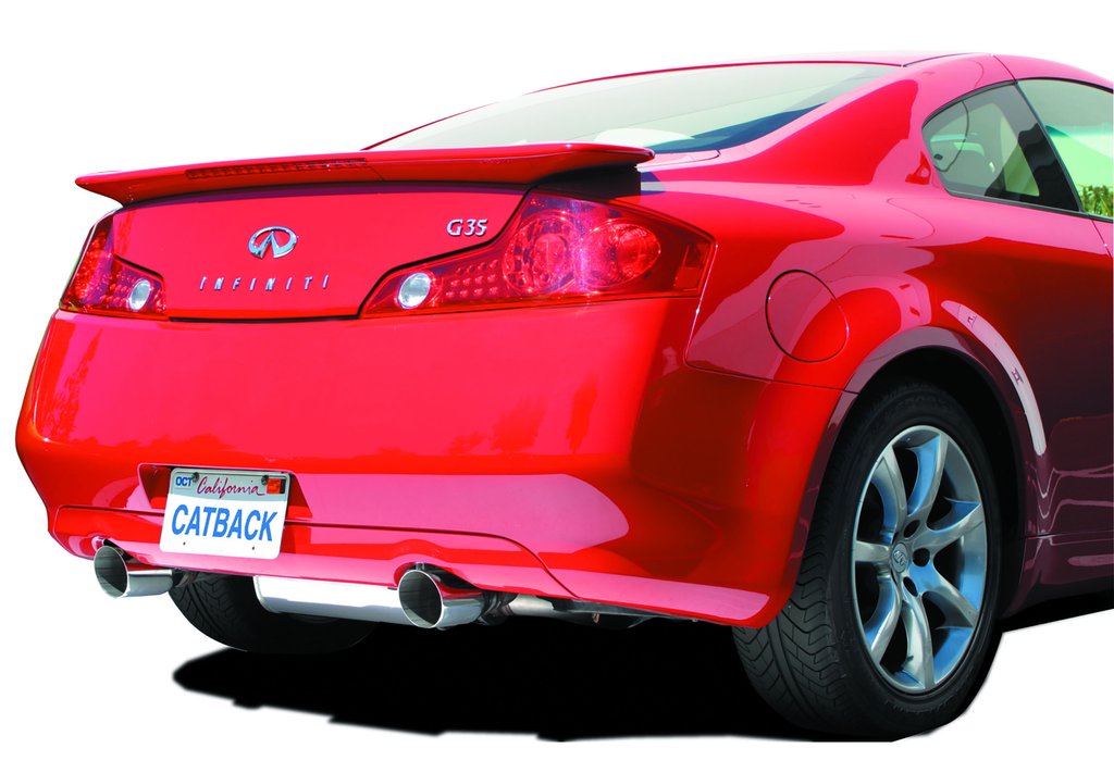 Stillen® (02-07) Infiniti G35 Coupe 304SS Cat-Back Exhaust with Dual Wall Tips