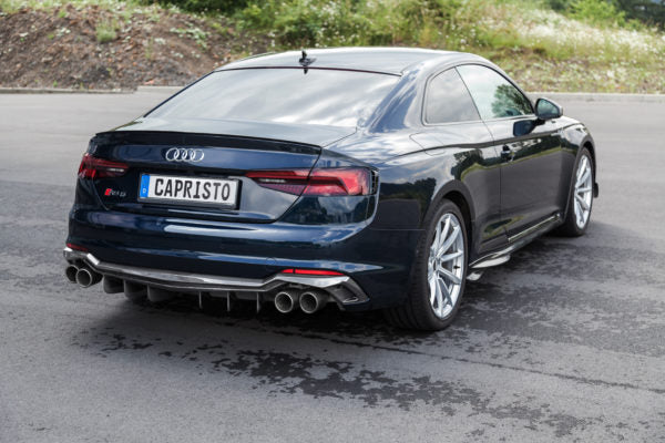 Capristo® (17-23) Audi RS5 ECE Valved Exhaust with Mid-Pipes and Carbon Tips (E2P)