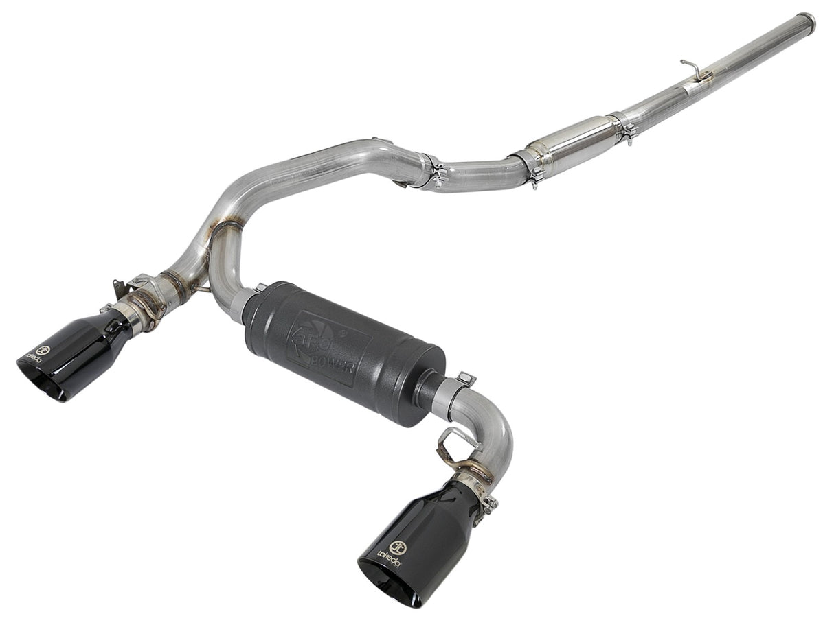 Takeda® (16-18) Focus RS EcoBoost 3" 304SS Cat-Back System
