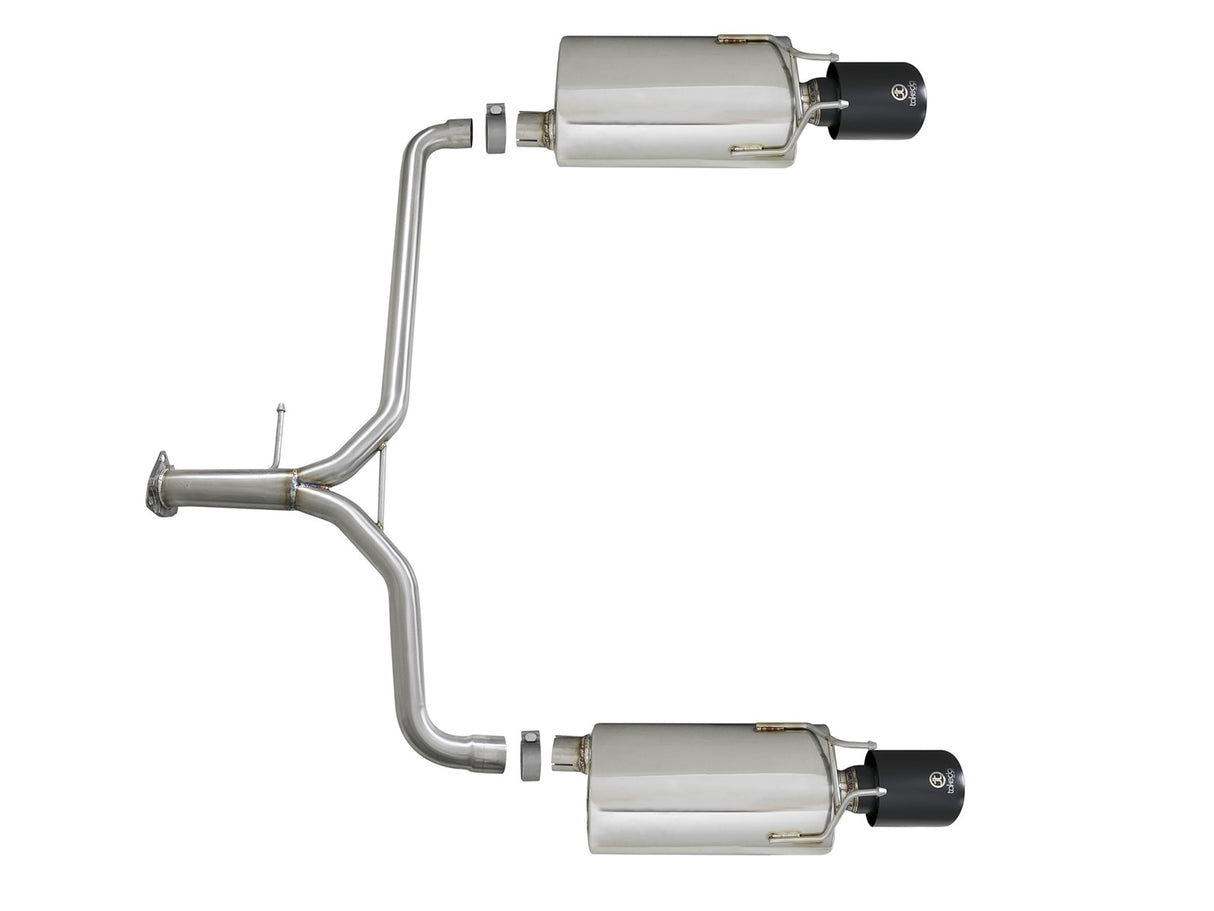 Takeda® (13-17) Accord Sedan 2-1/4" to 1-3/4" 304SS Axle-Back System
