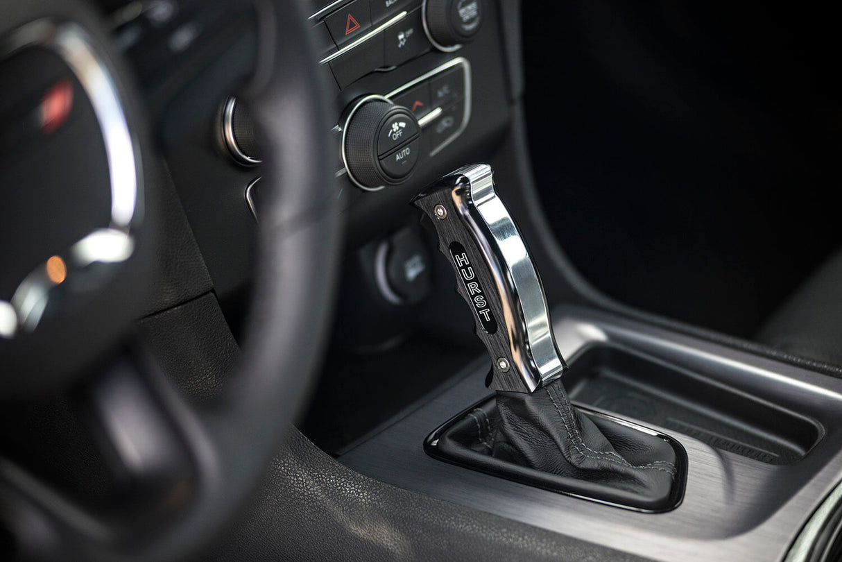 Hurst® 5380437 - Billet/Plus Pistol Grip Auto Shift Handle