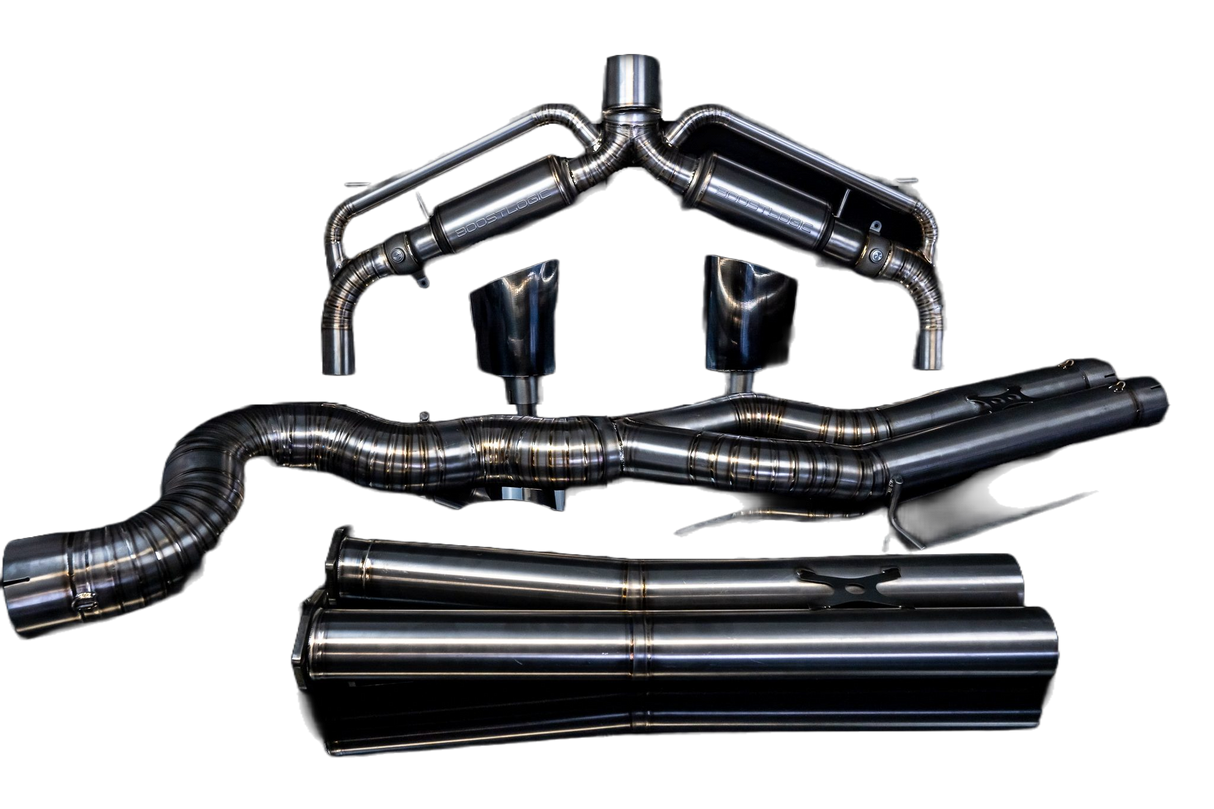 Boost Logic® (15-20) Audi RS3 Titanium Cat-Back Exhaust System