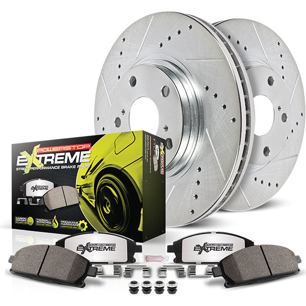 Power Stop® K1531-26 - Z26 Street Warrior Rear Brake Kit