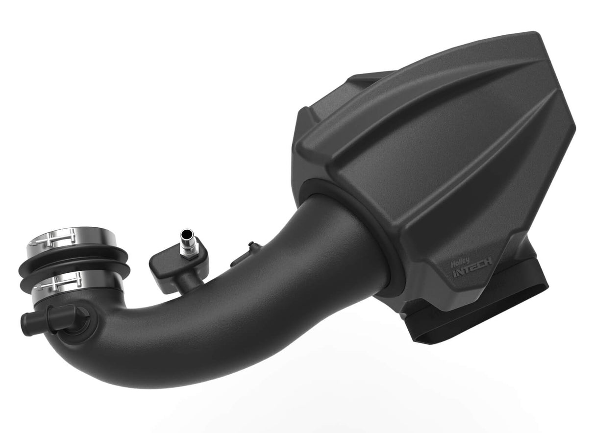 Holley® 223-01 - iNTECH Plastic Black Cold Air Intake System with Black Filter