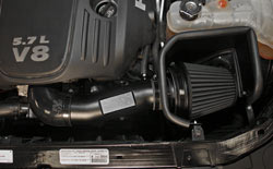 K&N® 71-1542 - 71 Series Blackhawk Induction™ Black Cold Air Intake w/ Black Filter
