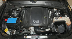 K&N® 71-1542 - 71 Series Blackhawk Induction™ Black Cold Air Intake w/ Black Filter