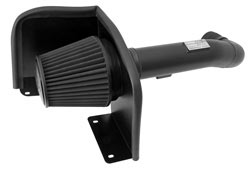 K&N® 71-3070 - 71 Series Blackhawk Induction™ Black Cold Air Intake w/ Black Filter