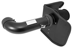 K&N® 71-4519 - 71 Series Blackhawk Induction™ Black Cold Air Intake w/ Black Filter