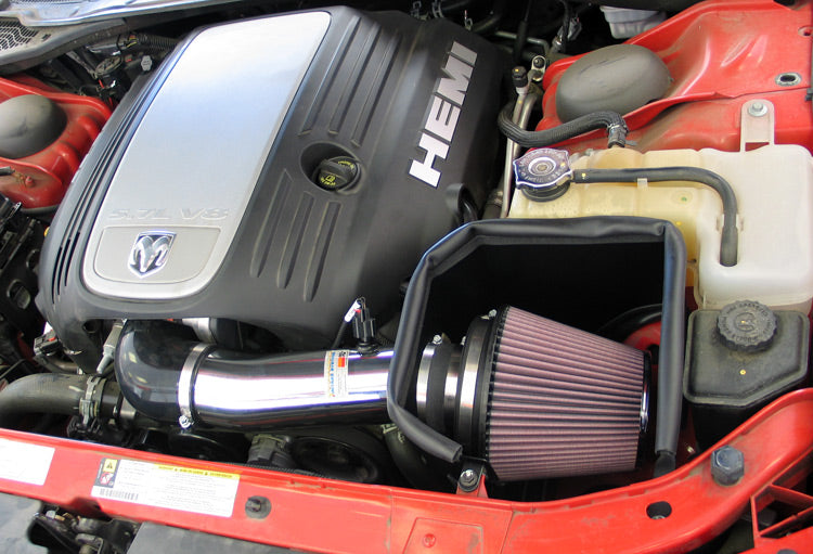 K&N® Mopar 69 Series Typhoon® Aluminum Cold Air Intake System with Red Filter