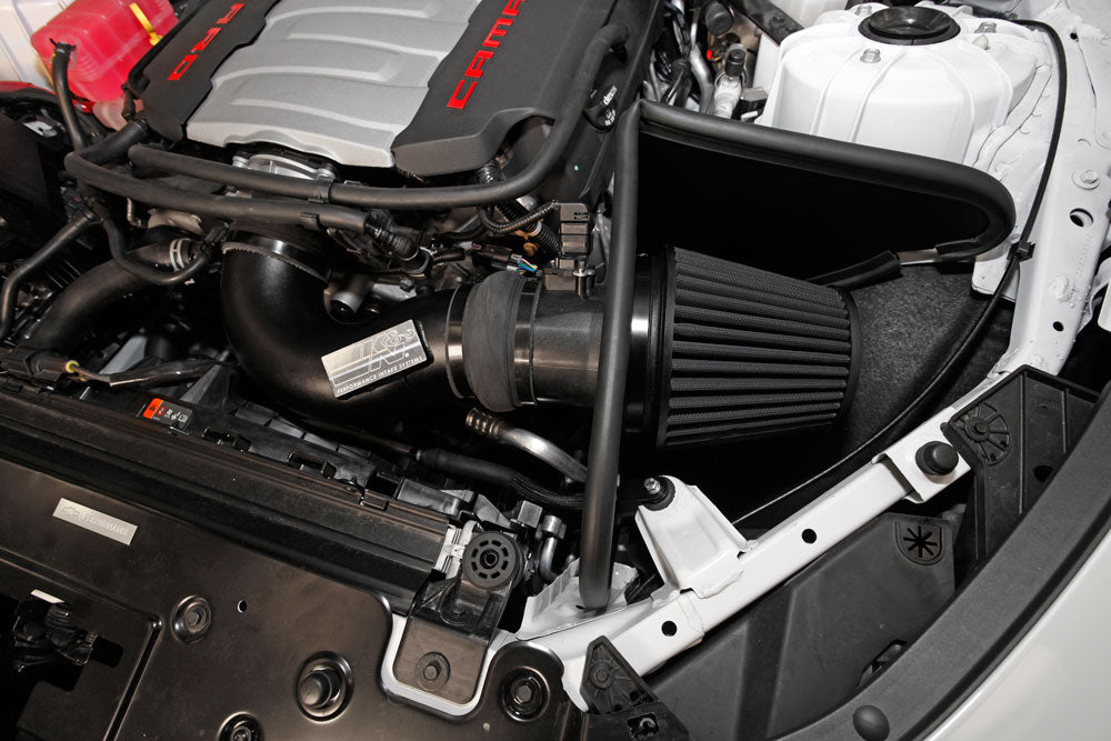 K&N® 71-3092 - 71 Series Blackhawk Induction™ Aluminum Black Powder Coated Cold Air Intake System