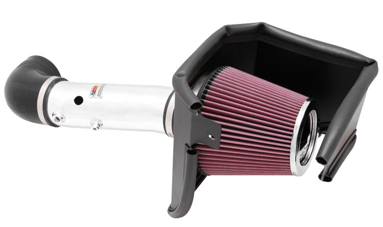 K&N® Mopar 69 Series Typhoon® Aluminum Cold Air Intake System with Red Filter