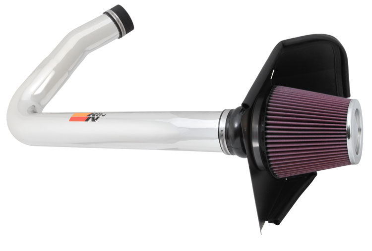 K&N® Mopar 69 Series Typhoon® Aluminum Cold Air Intake System with Red Filter