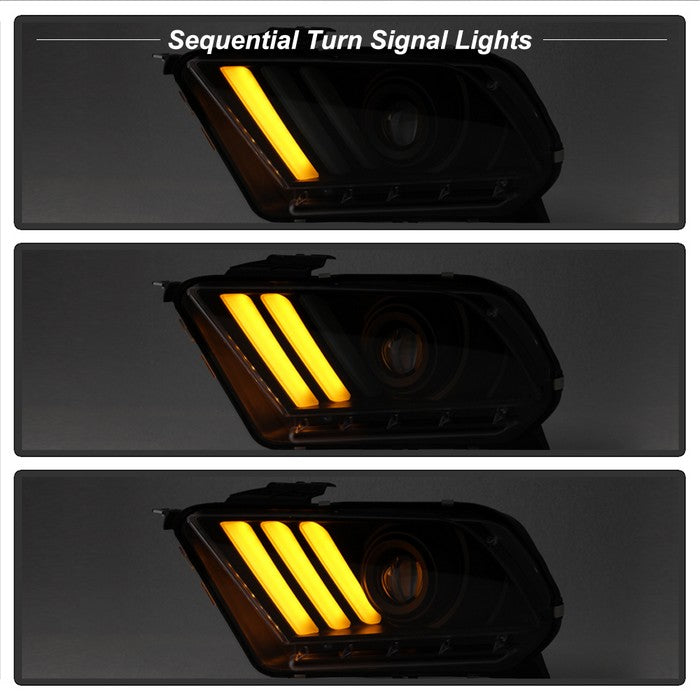 Spyder® 5084569 - Black Projector HID/Xenon Head Lights