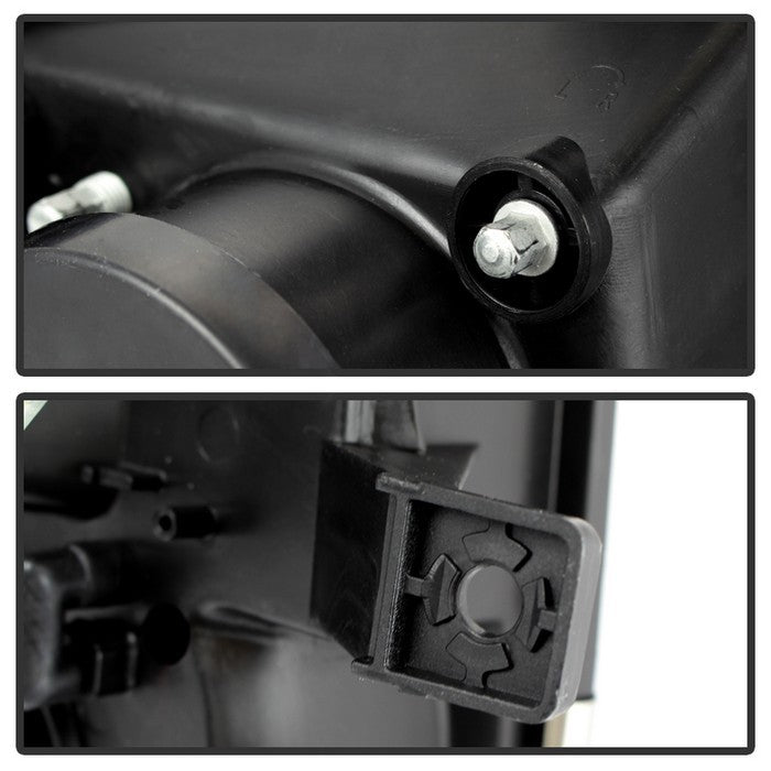 Spyder® 5077585 - Chrome Projector LED DRL Head Lights