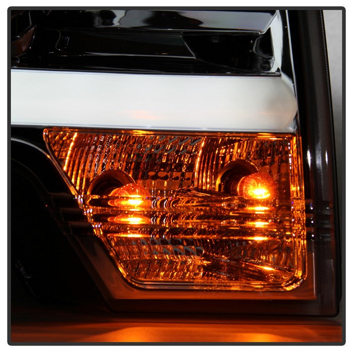 Spyder® 5077585 - Chrome Projector LED DRL Head Lights
