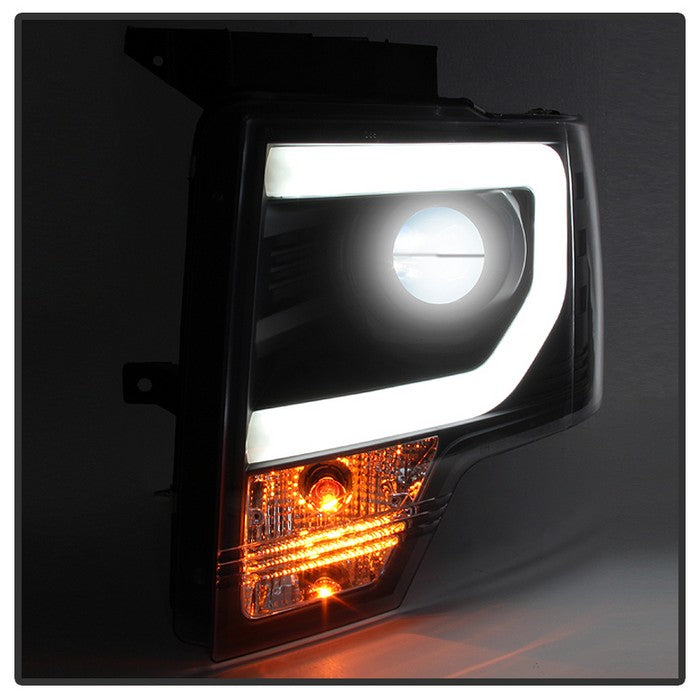Spyder® 5077592 - Black Projector LED DRL Head Lights
