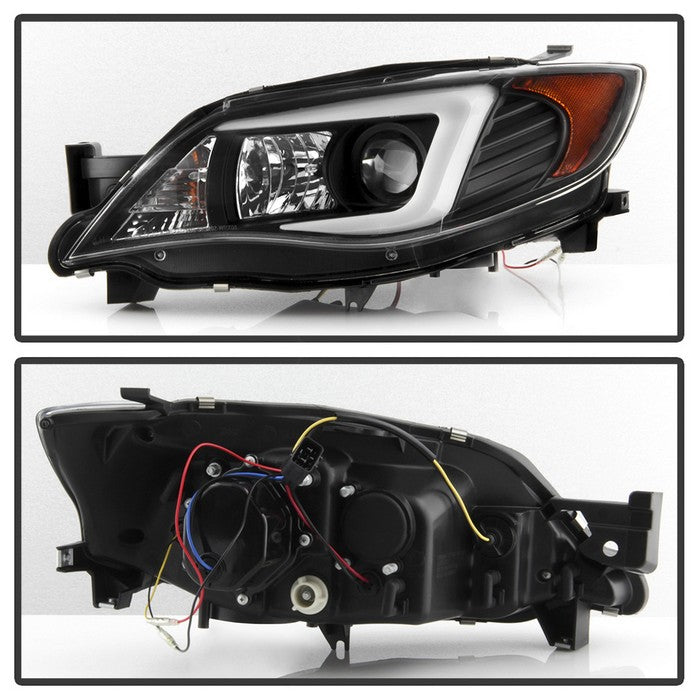 Spyder® 5083944 - Black Projector LED DRL Head Lights