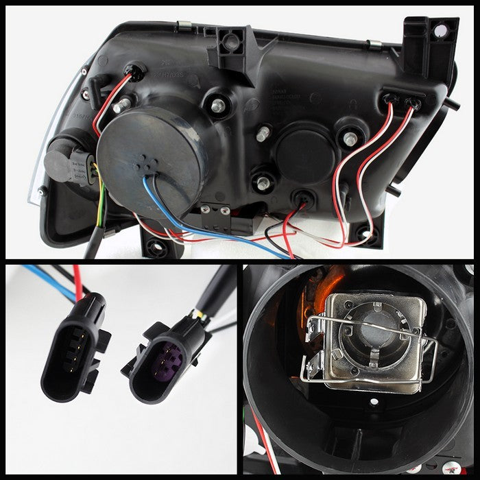 Spyder® 5074201 - Black Projector HID/Xenon Head Lights