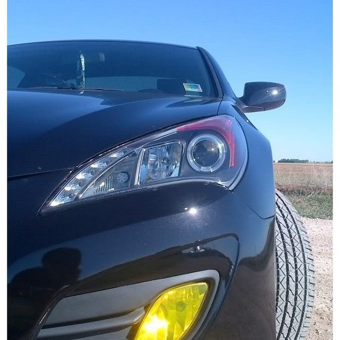 Spyder® 5034250 - Black Projector LED Halo Head Lights