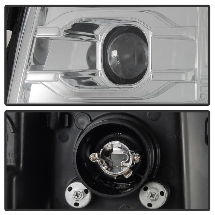 Spyder® 5083616 - Chrome Projector LED DRL Head Lights