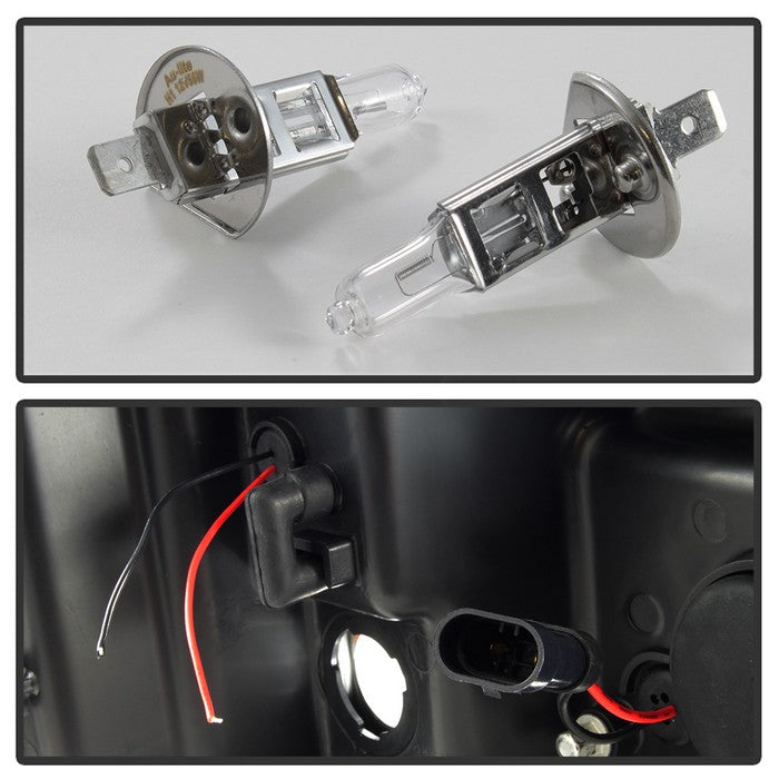 Spyder® 5083616 - Chrome Projector LED DRL Head Lights