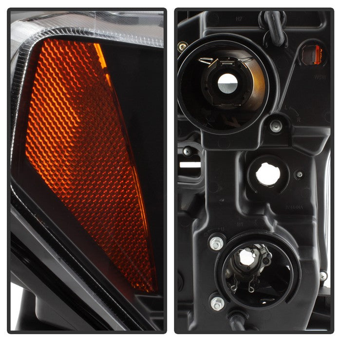 Spyder® 5083531 - Black Projector LED DRL Head Lights
