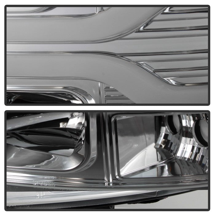 Spyder® 5083616 - Chrome Projector LED DRL Head Lights