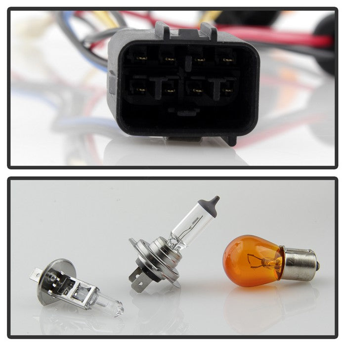 Spyder® 5083944 - Black Projector LED DRL Head Lights