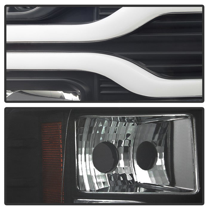 Spyder® 5083609 - Black Projector LED DRL Head Lights