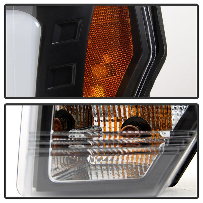 Spyder® 5077592 - Black Projector LED DRL Head Lights