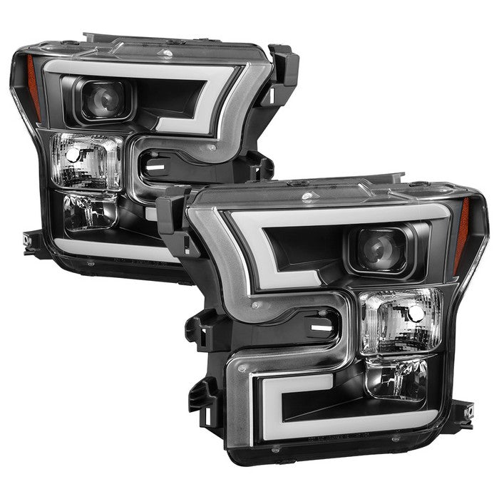Spyder® 5083531 - Black Projector LED DRL Head Lights