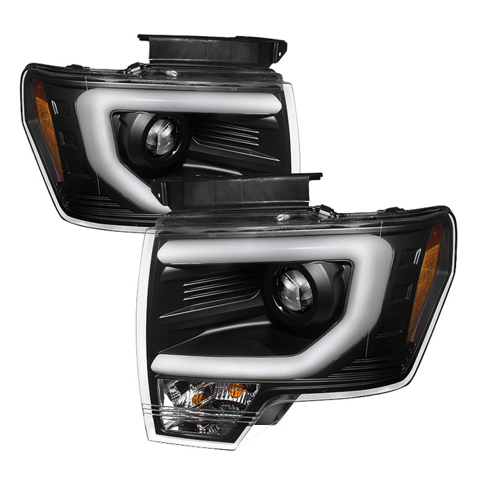 Spyder® 5077592 - Black Projector LED DRL Head Lights
