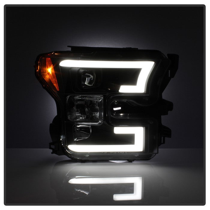 Spyder® 5083531 - Black Projector LED DRL Head Lights