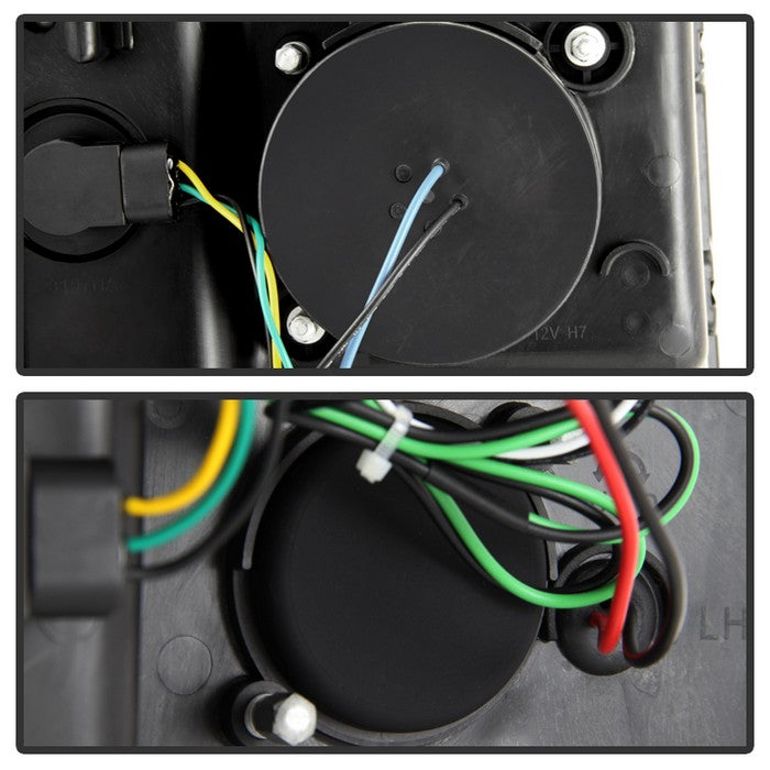 Spyder® 5079473 - Black Projector LED DRL Head Lights