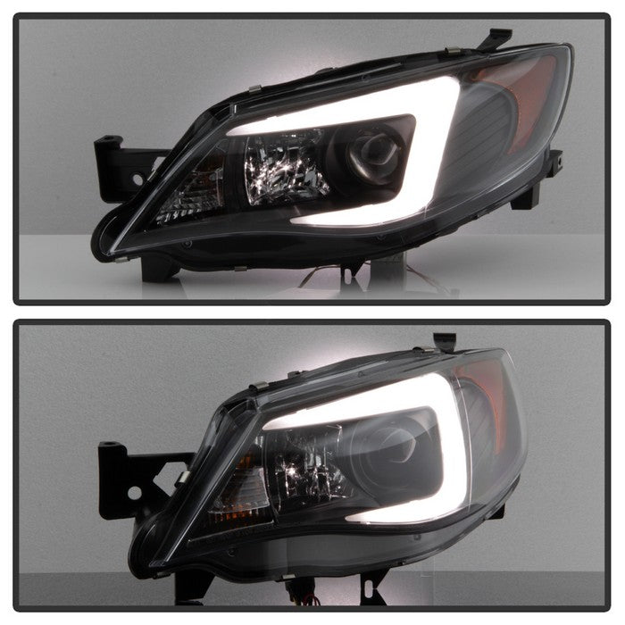 Spyder® 5083937 - Black Projector Xenon/HID DRL Head Lights