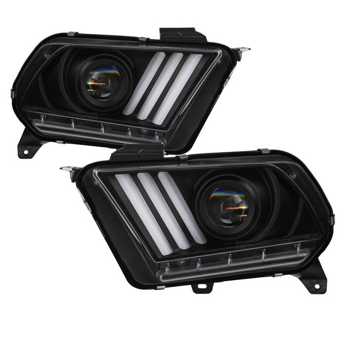 Spyder® 5085429 - Black Projector LED Light Bar Head Lights