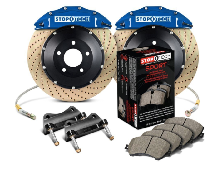 Stoptech® (05-21) Mopar V8 Drilled Big Brake Kit - 10 Second Racing