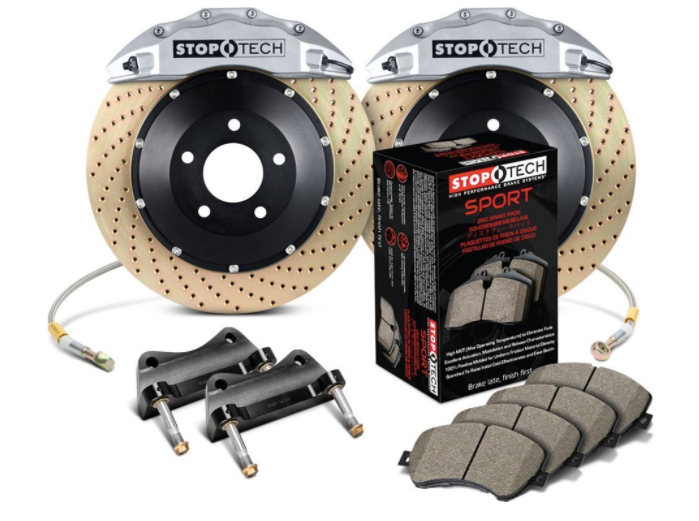 Stoptech® (05-21) Mopar V8 Drilled Big Brake Kit - 10 Second Racing