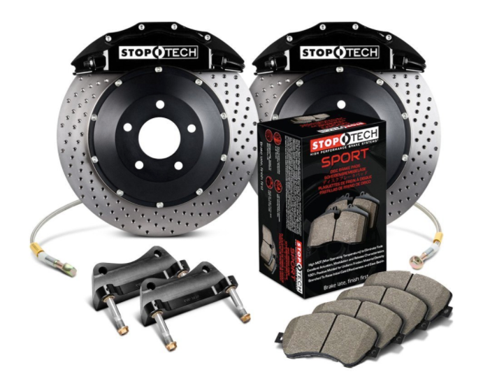 Stoptech® (05-21) Mopar V8 Drilled Big Brake Kit - 10 Second Racing